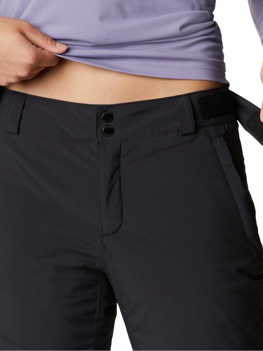 Columbia Womens Black Kick Turner Insulated Pants - Small Regular - Picture 4 of 15